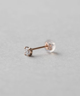 ete k10ピースパールピアス　＆　k18シリコンキャッチ K18 シリコンキャッチ （00012010-12011） ｜ women（ウィメンズ