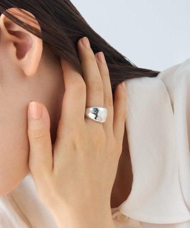 [ウィーヴ] ボールド リング