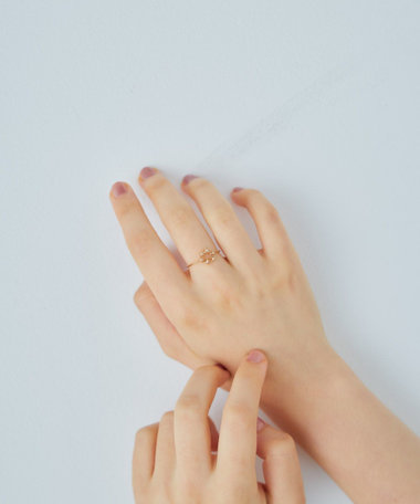 ete ゴールドストレートリング Ring（リング） ｜ ete／ete bijoux | エテ／エテビジュー 公式
