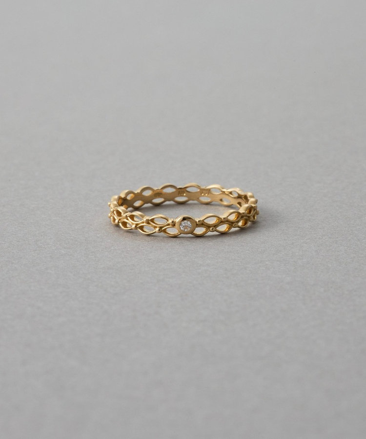 レースライン] K18YG ダイヤモンド リング（230756） ｜ women