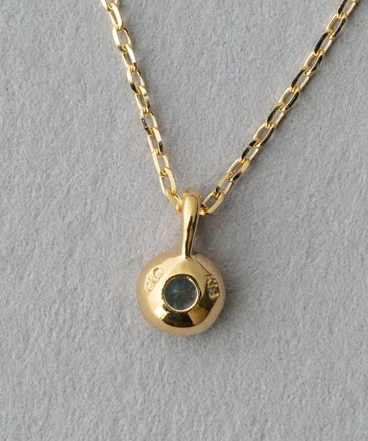 【ete】K18 フルール ネックレス 誕生石 1.2.3.6.8.10.11.12月 K18YG フルール ネックレス（誕生石 5・7・9月）（261086-088
