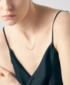 ete K18YG グレインネックレス レイヤー] K18YG ダイヤモンド ネックレス（261114） ｜ women
