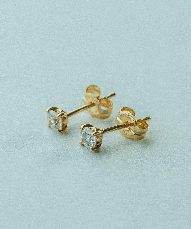 K18 ダイヤモンド 0.2ct ピアス「ブライト」（270690-670690