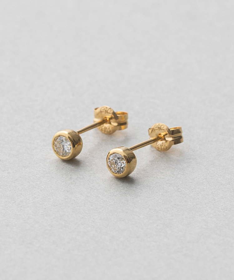 K18 ダイヤモンド 0.2ct ピアス「ブライト」（270694-670694） | ete