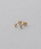 ete K18 ハート ピアス イエローゴールド 楽天市場】ハートピアス ピアス ハート 4mm 18k 18金 ハート