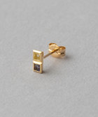 レクラン] K18YG ナチュラルストーン ピアス（270898-270899