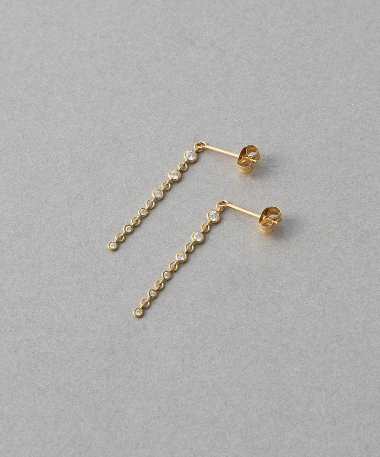 デュー] K18YG ダイヤモンド ピアス（270926） ｜ women（ウィメンズ