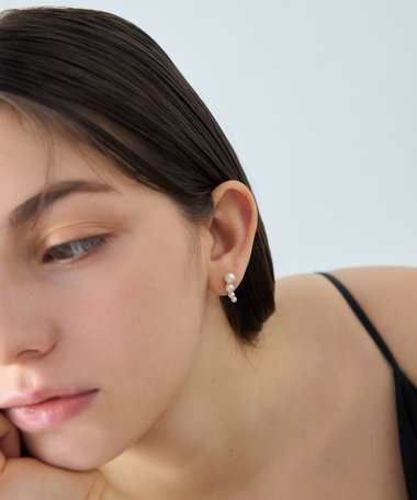 [パール] K18YG ピアスクリップ