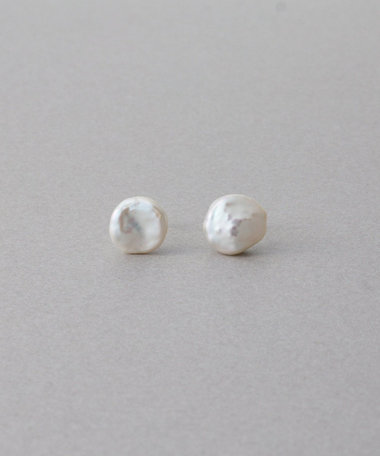 バロックパール ピアス L