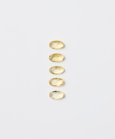 [デュー] K18RBG シャンパンクォーツ ネックレス