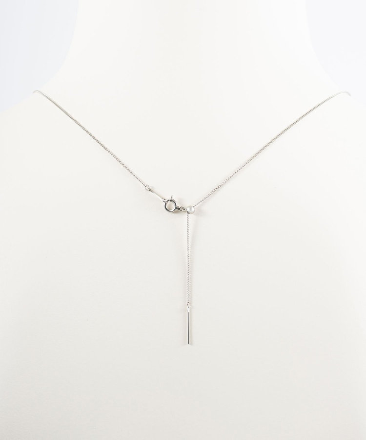 ete エテ　グレインネックレス　PT850 スライドチェーン　スキンジュエリー PT850 e_Grain ネックレス（461095） ｜ women（ウィメンズ