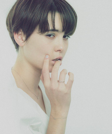 PT900 ダイヤモンド 0.1ct リング「ブライト」