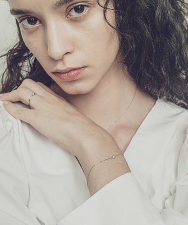 PT900/850 ダイヤモンド ブレスレット「ブライト」