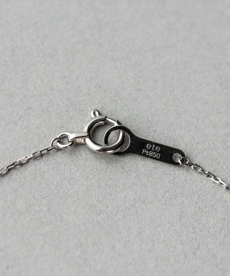 エテ Pt850 ダイヤモンド ブレスレット ete ブレスレット PT850 e_Grain レディース : ZOZOTOWN Yahoo