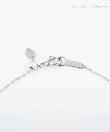 【受注生産】PT900/850 アミュレット ブレスレット キヘイチェーン サファイア