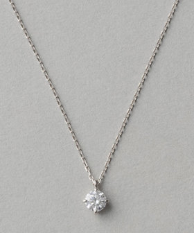 ete エテ K18 デザイン ダイヤネックレス K18 ダイヤモンド 0.15ct ネックレス「ブライト」（260840