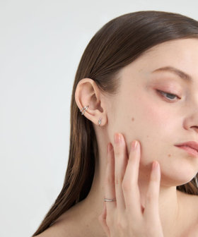 デイリープラチナ] PT501 ダイヤモンド ピアス（470910