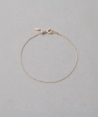 K18MPG ミラーカットチェーン ブレスレット（650232） ｜ women