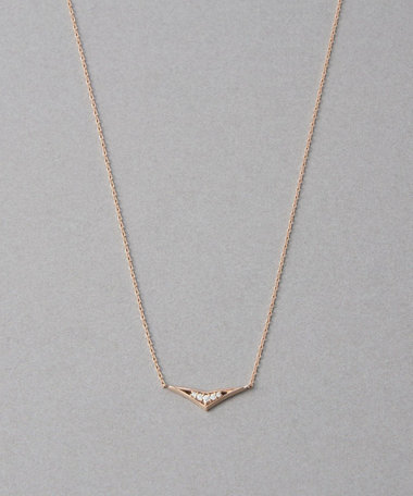 [ムーンリット] K18MPG ダイヤモンド ネックレス