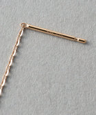 K18MPG ミラーカットチェーン ピアス（670919） ｜ women（ウィメンズ