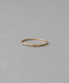 K10YG レイヤード ブラウンダイヤモンド リング（721175） ｜ women（ウィメンズ） ｜ ete／ete bijoux | エテ／エテビジュー  公式サイト