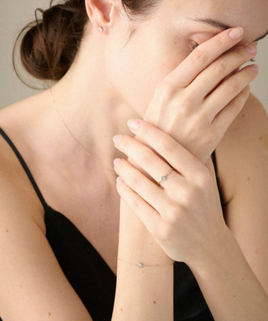 K10MPG ブリリアント ダイヤモンド リング