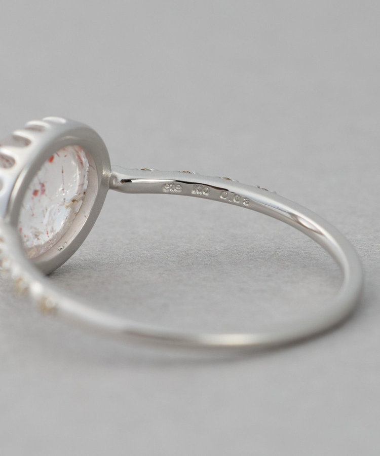 虹入り高品質キラキラ艶美レピドクロサイトインクォーツリングオーダー品 虹入り高品質キラキラ艶美レピドクロサイトインクォーツリングオーダー品