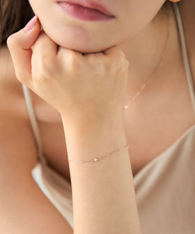 レイヤード] K10MPG ダイヤモンド ブレスレット（750513） ｜ women