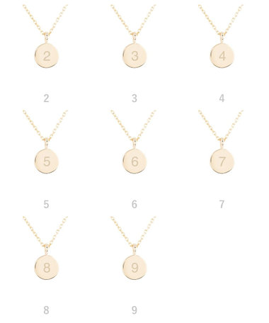 【受注生産】K10YG マイコイン 小豆チェーン 45cm ゴシック体