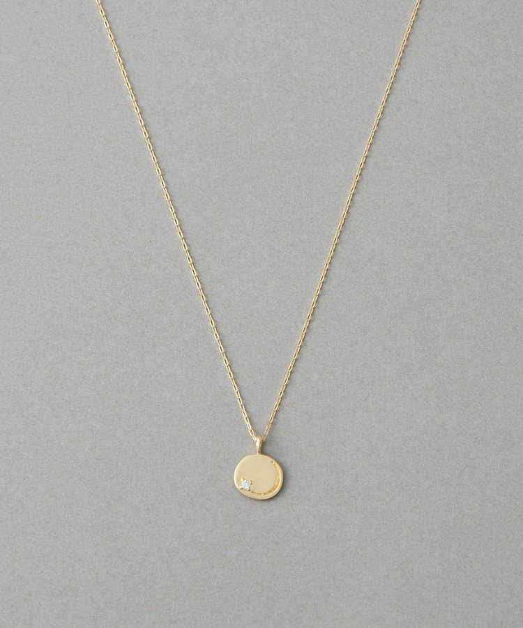 シェア] K10YG ダイヤモンド コイン ネックレス（761760） ｜ women