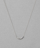 レイヤード] K10WG クレセントムーン ネックレス（761865） ｜ women