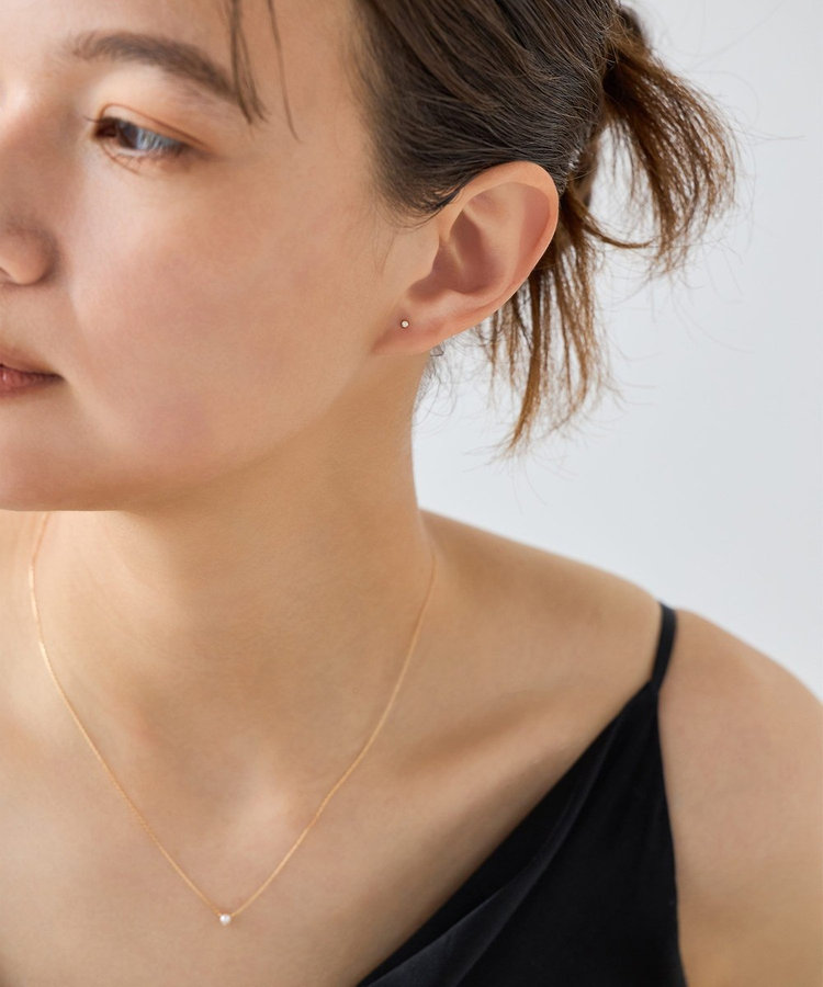 ピース] K10YG ダイヤモンド パール ピアス（771534） ｜ women（ウィメンズ） ｜ ete／ete bijoux | エテ／エテビジュー  公式サイト