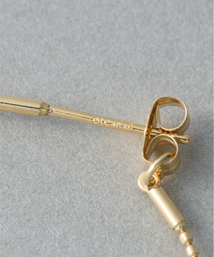 K10WG フープ ピアス（771491） ｜ women（ウィメンズ） ｜ ete