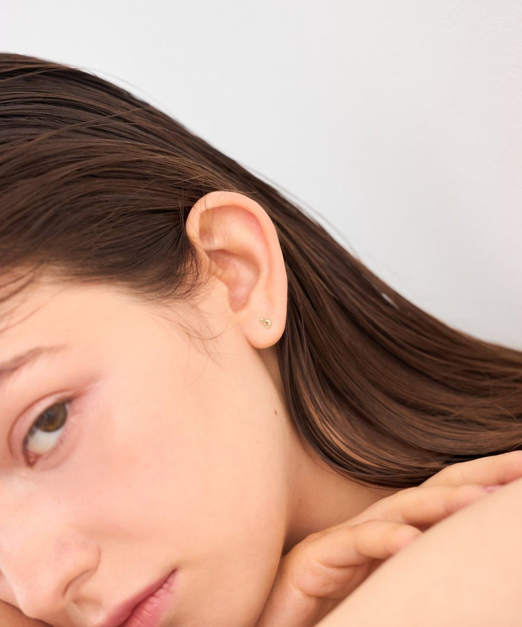 K10YG ワンストローク ピアス（771566） ｜ women（ウィメンズ