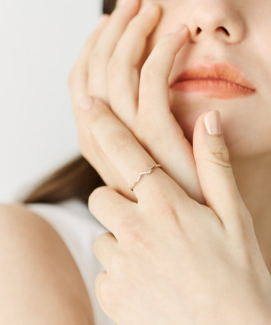 大人気!! ete マット シンプルフォルム ペティートリング Ring（リング） ｜ ete／ete bijoux | エテ／エテビジュー 公式
