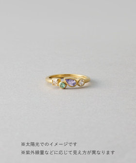 ete 指輪 リング 「シェア」 ビジュー ストリーム レディース