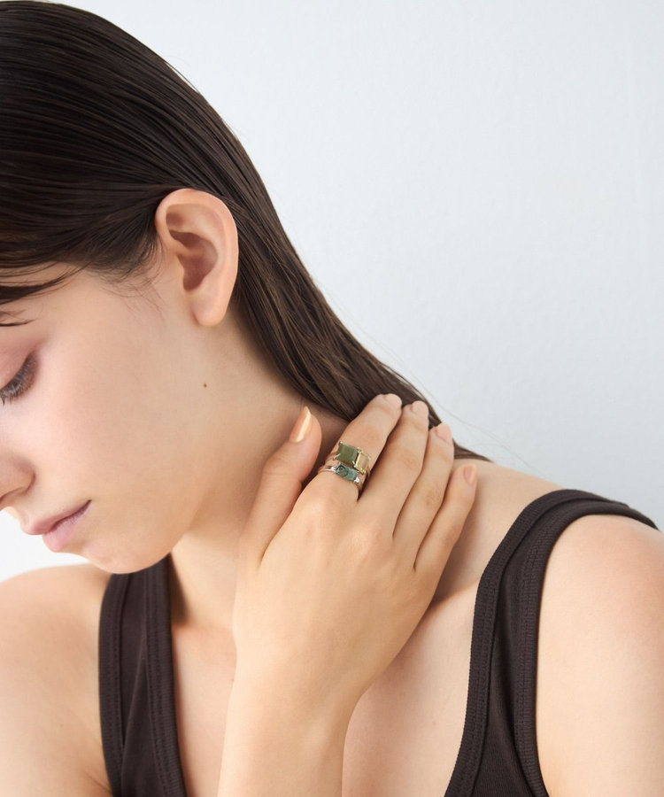 タイル] ジャスパー リング（821566） ｜ women（ウィメンズ） ｜ ete