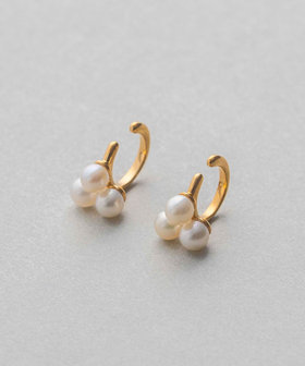 ラグジュアリー【ete bijoux】パール イヤリング 2カラー ラグジュアリー【ete bijoux】パール イヤリング 2カラー