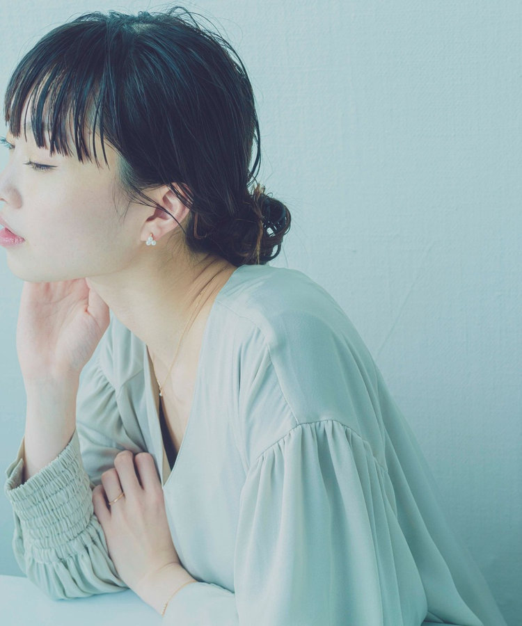 ラグジュアリー【ete bijoux】パール イヤリング 2カラー ラグジュアリー【ete bijoux】パール イヤリング 2カラー