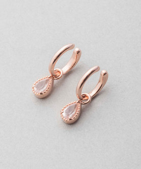 【PP】ete ナチュラルストーン ドロップピアス ナチュラルストーン ドロップ ピアス（ピアス（両耳用））｜ete