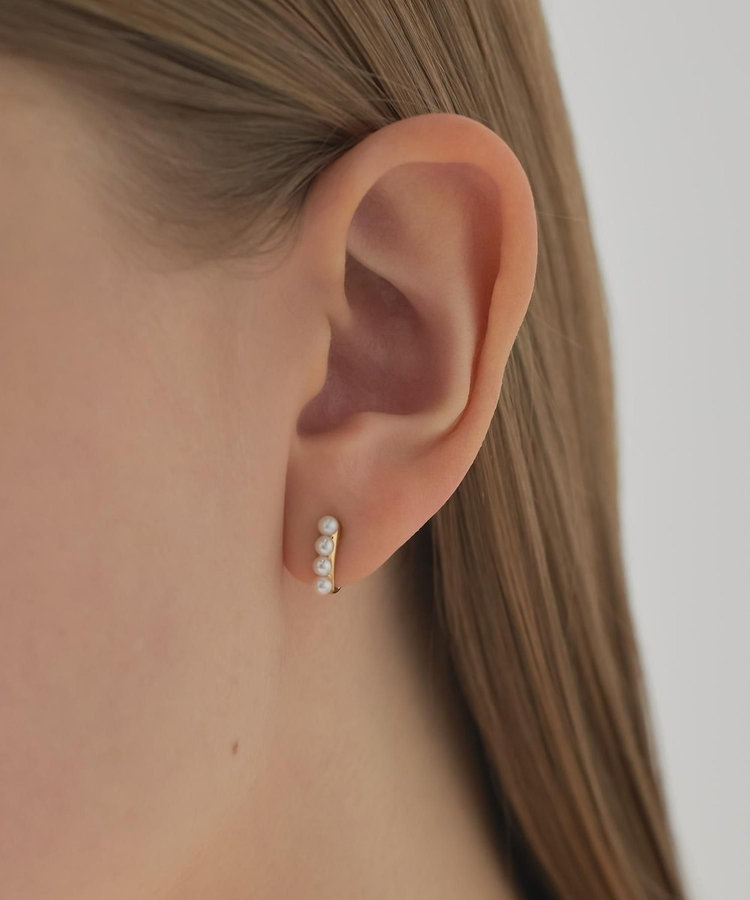 パール タイトイヤリング（842101-842102） ｜ women