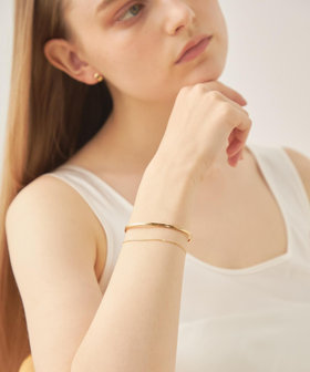 レイヤード チェーン バングル S（850675-850676） ｜ women（ウィメンズ） ｜ ete / ete bijoux | エテ/エテビジュー  公式サイト