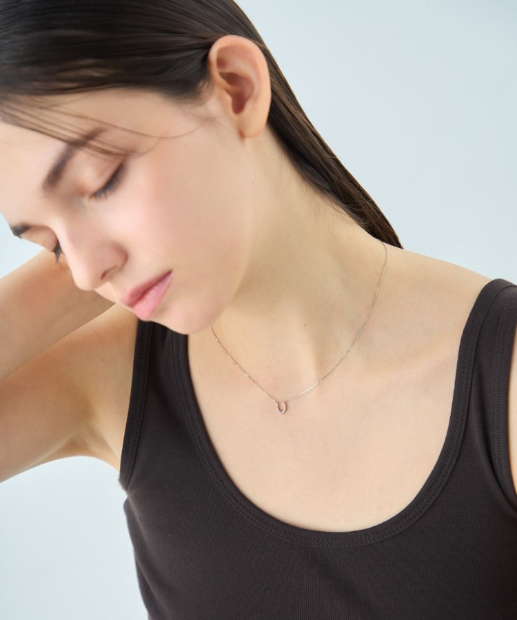 レイヤード] ホースシュー ネックレス（862076-077-078） ｜ women