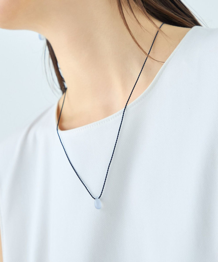 スウィングドロップ] ナチュラルストーン コード ネックレス（862087