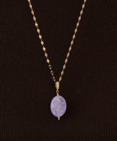 [トレジャーチャーム｜Treasure Stone] ナチュラルストーン オーバル