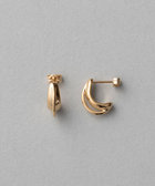 ete エテ　バイカラーダブルラインピアス　両耳ピアス　ゴールド系その他 バイカラー ダブルライン ピアス（ピアス（両耳用））｜ete