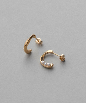 ツイスト フープピアス | ete bijoux (Women)/エテ ビジュー