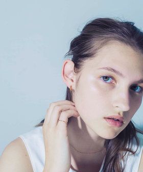 パール ツイスト フープピアス（872067-872068） ｜ women