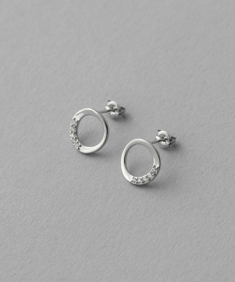 ビジュー サークル ピアス（872153-872154） | ete（エテ） | women 