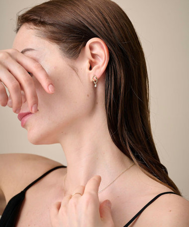 ビジュー ピアス